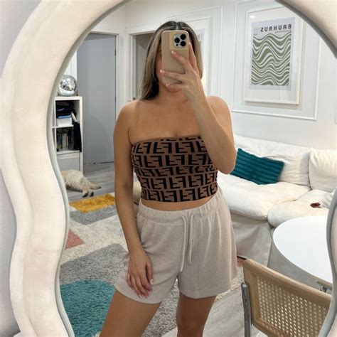 fendi tube top